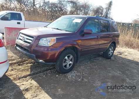 2008 Honda Pilot Ex from USA, damaged, VIN 5FNYF184X8B038928